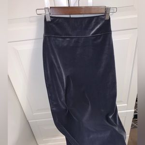 Wilfred Free High Waisted Velvet Pencil Skirt XXS